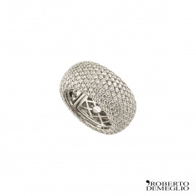 Roberto Demeglio Diamond Full Pave Ring